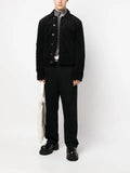 Rick Owens DRKSHDW button-down corduroy worker jacket