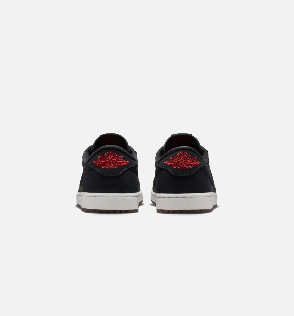Air Jordan 1 Retro Low OG Laser Black and Varsity Red – Men's Lifestyle Shoe in Black/Varsity Red/Summit White