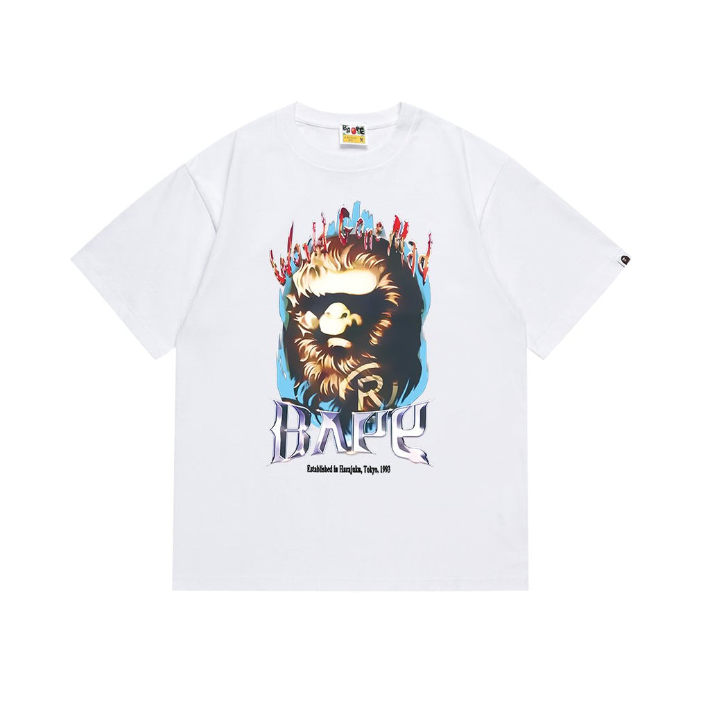 BAPE Flaming Ape Graphic T-Shirt